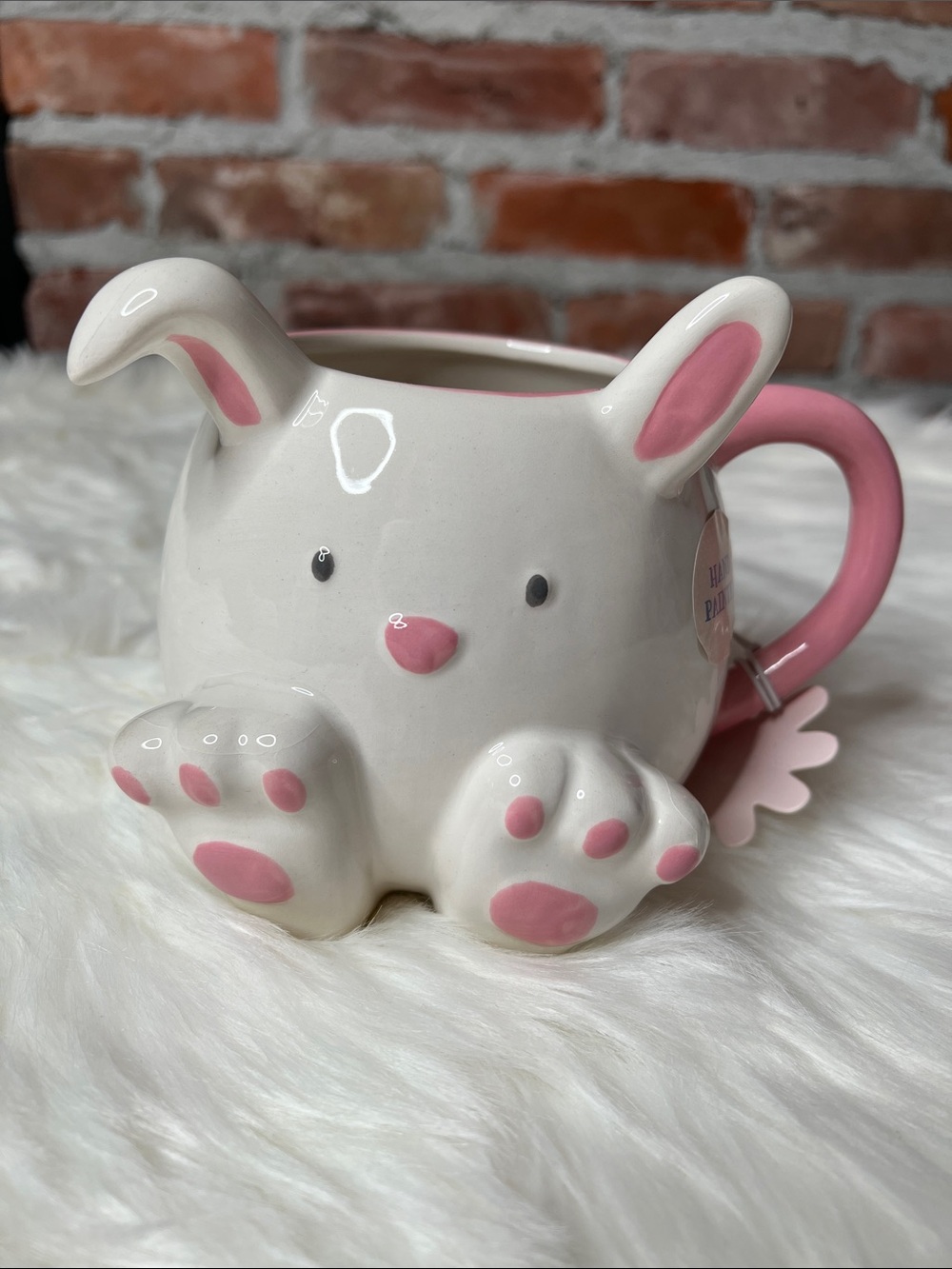 SEEDS & SUNSHINE | Sitting Bunny Rabbit Mug | NWT